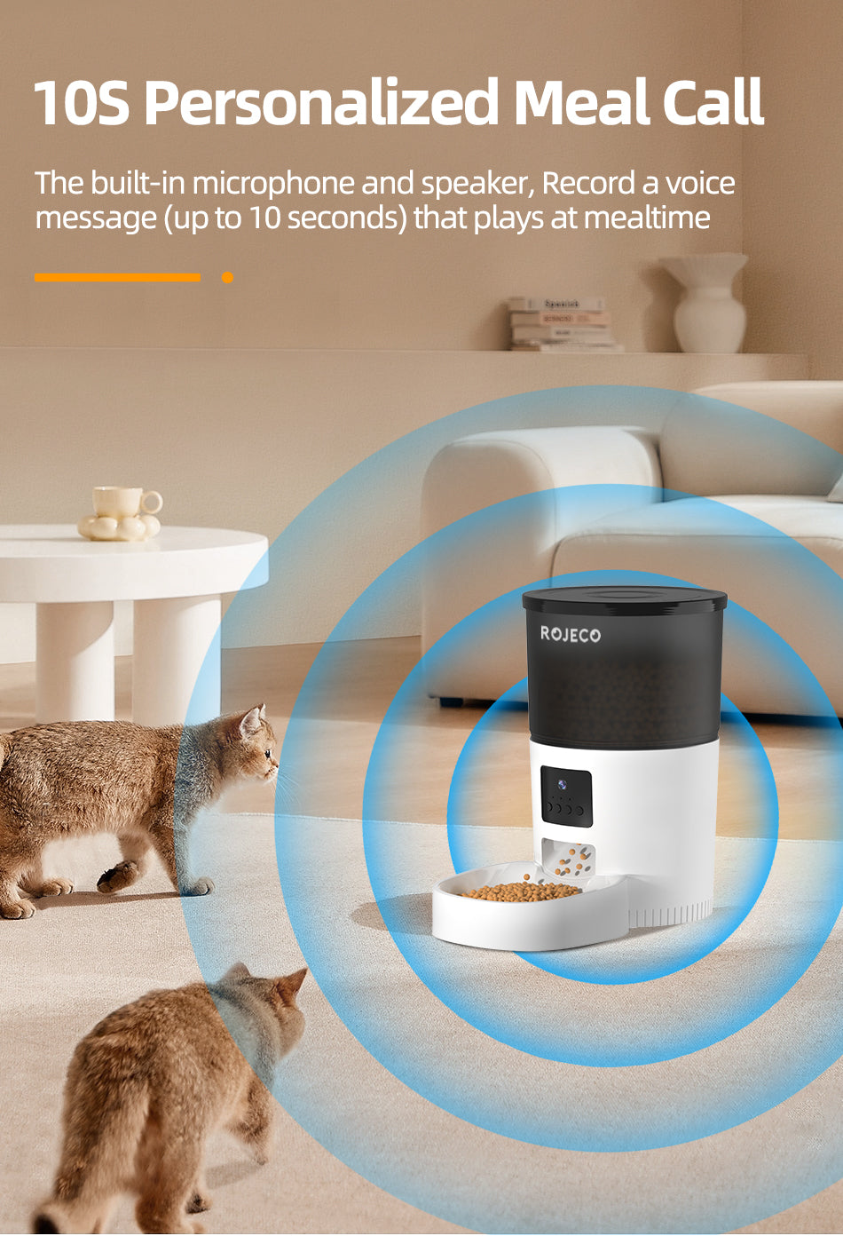 Smart Pet Feeder
Stay connected with your pet anytime, anywhere!